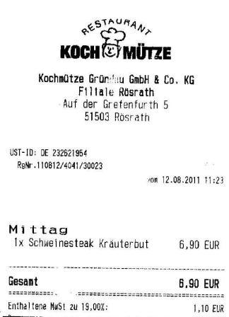 amkh Hffner Kochmtze Restaurant